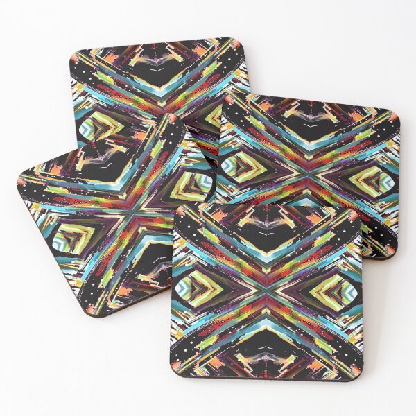 Item preview, Wacky stripes 2, multicolor, , Psychedelic Arte Abstracto, abstract art design designed and sold by Adri Barnard.
