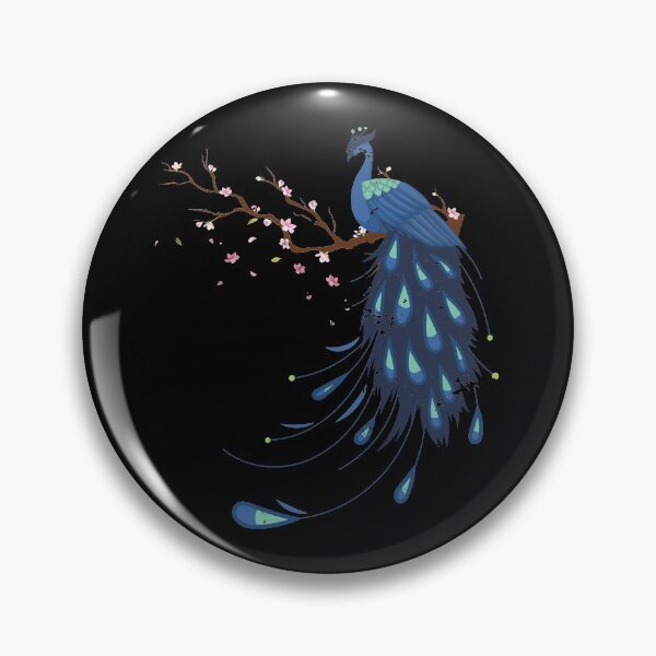 Artikelvorschau, Ornamental Bird Peacock entworfen und verkauft von bestshirtdesign.
