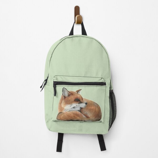Item preview, Red fox (Vulpes vulpes) painting designed and sold by Milanicole.