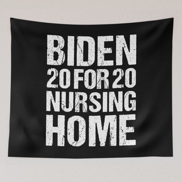 Item preview, Biden For Nursing Home 2020 Great Vintage Design Funny Anti Joe Biden Retro designed and sold by naworas.