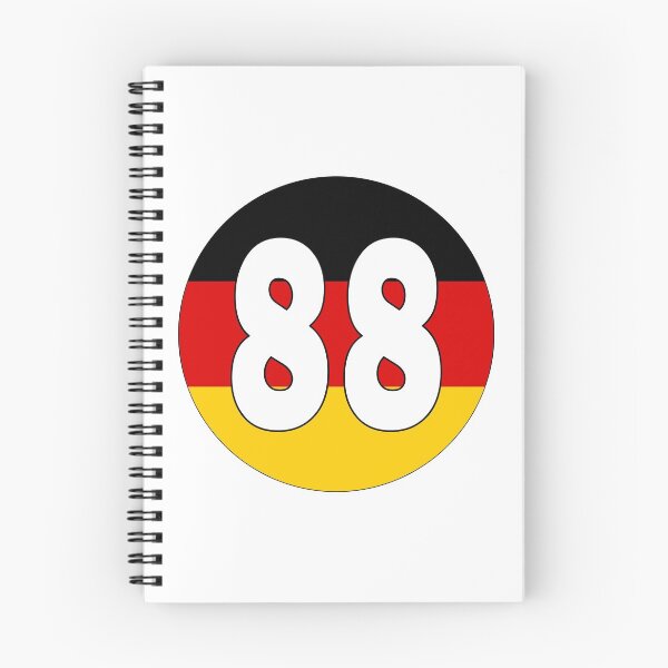 Item preview, Number 88 with Germany flag on the background designed and sold by AllShirts21.