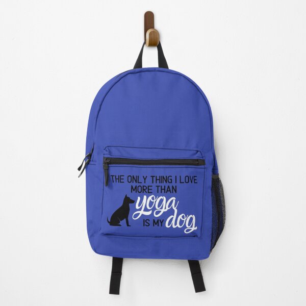 Item preview, I Love My Dog More Than Yoga designed and sold by Wisps & Whiskers Designs.