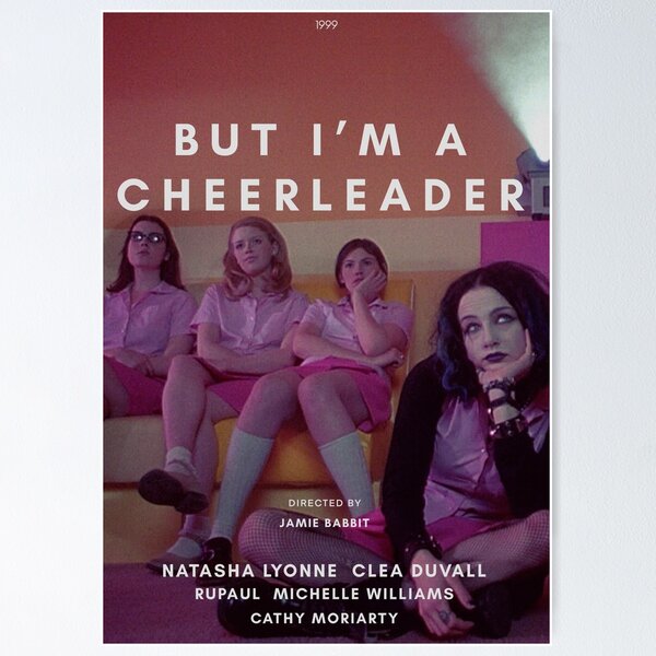 Item preview, But I’m a cheerleader alternative poster  designed and sold by brendoodle.