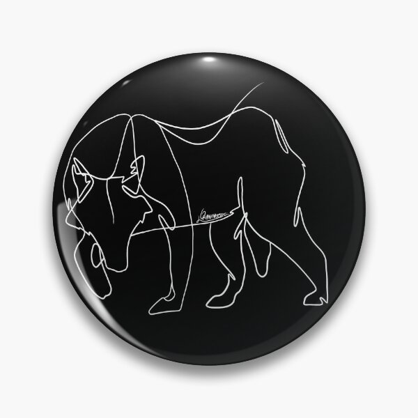 Item preview, Wolf White Lineart designed and sold by OrianArtistic.