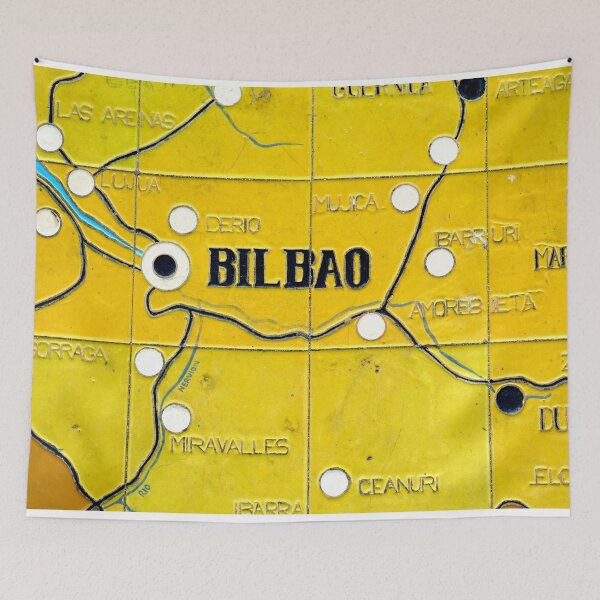Item preview, BILBAO - VIZCAYA - SPAIN - MAP - EUROPE designed and sold by Tropical Blood.