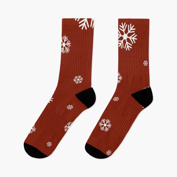 Item preview, X-Mas snowflakes designed and sold by WorldofSocks.