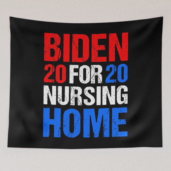 Item preview, Biden For Nursing Home 2020 Great Vintage Design Funny Anti Joe Biden Retro designed and sold by naworas.
