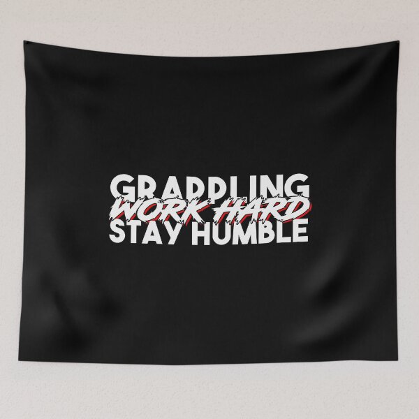 Item preview, Grappling gift idea work hard stay humble designed and sold by Nessshirts.