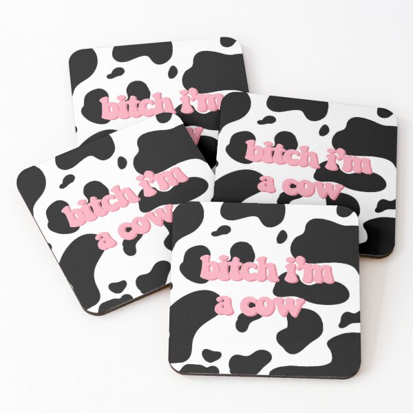Item preview, b*tch i'm a cow print  designed and sold by -babyy-blue-.