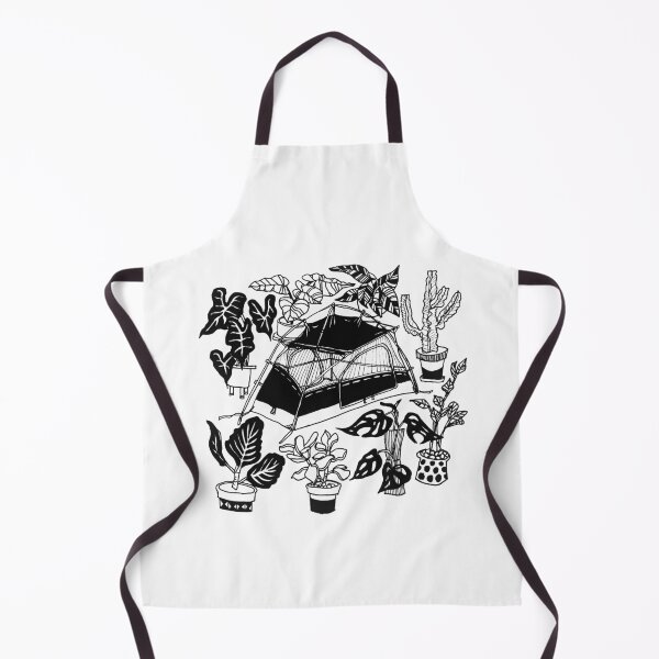 Item preview, House Plants Camping Ground designed and sold by Helen-arts.