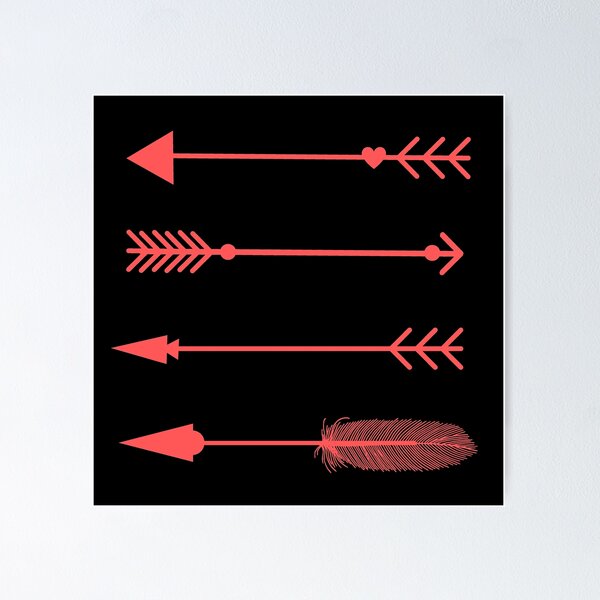 Item preview, Arrows, archery in red designed and sold by crikz.