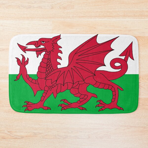 Artikelvorschau, Wales Flagge. Flagge von Wales entworfen und verkauft von toluk.