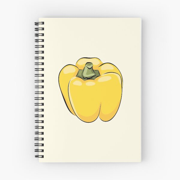 Item preview, Handdrawn yellow capsicum designed and sold by EngineerGoC.