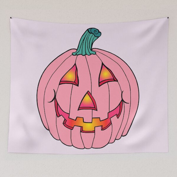 Item preview, Pink Glowing Jack-O-Lantern Pumpkin designed and sold by Deborah Camp.