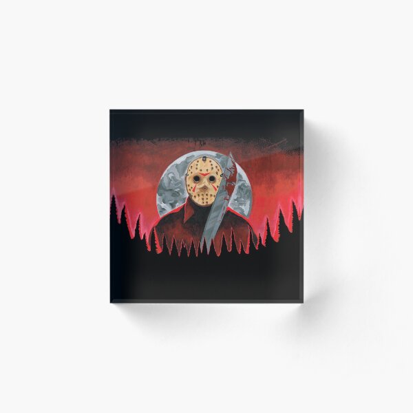 Jason Voorhees Acrylic Block