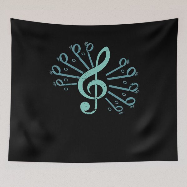 Item preview, Treble Clef Music Peacock designed and sold by bestshirtdesign.