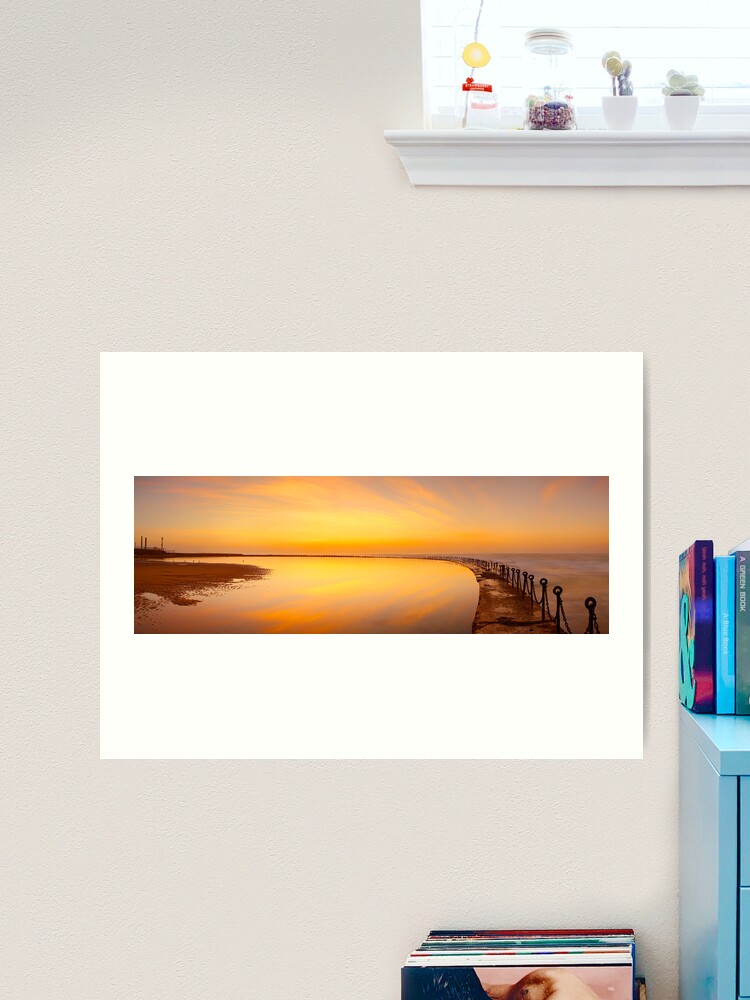 Thumbnail 2 of 3, Art Print, Canoe Pool, Newcastle, New South Wales, Australia designed and sold by Chockstone.