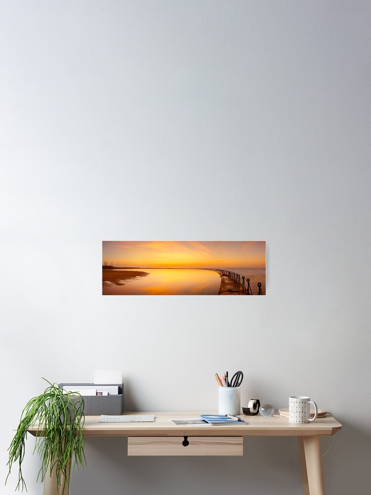 Thumbnail 2 of 3, Poster, Canoe Pool, Newcastle, New South Wales, Australia designed and sold by Chockstone.