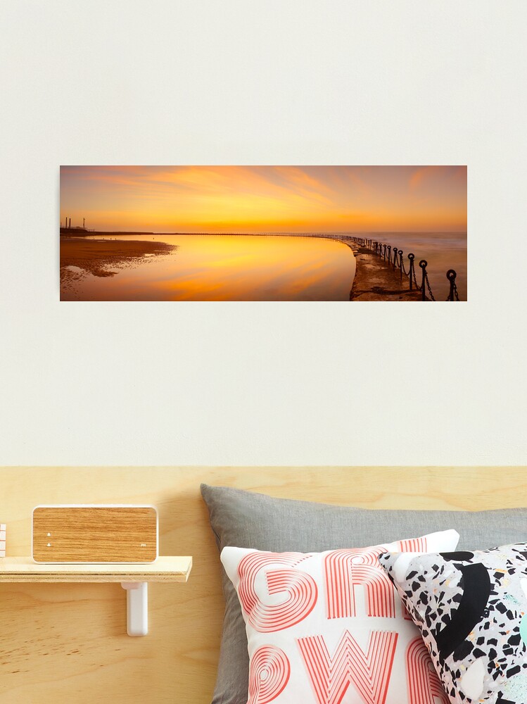Thumbnail 2 of 3, Photographic Print, Canoe Pool, Newcastle, New South Wales, Australia designed and sold by Chockstone.
