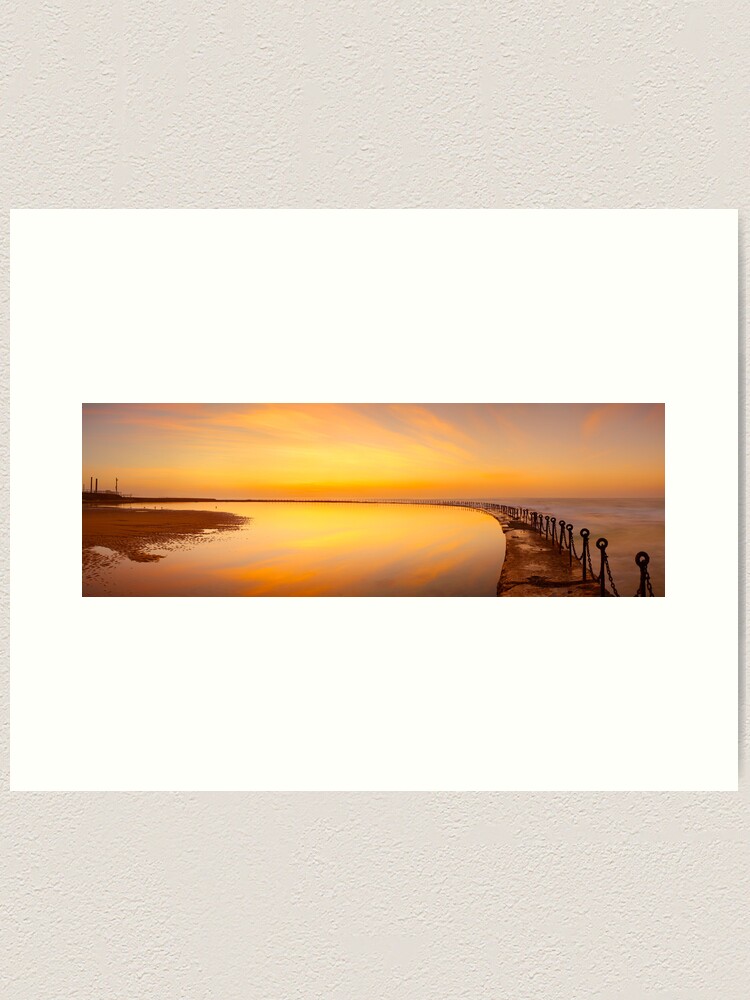 Thumbnail 1 of 3, Art Print, Canoe Pool, Newcastle, New South Wales, Australia designed and sold by Chockstone.