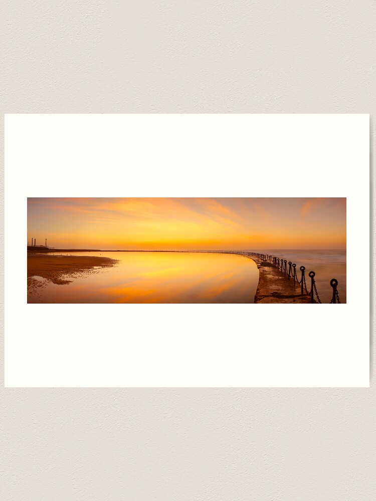 Thumbnail 1 of 3, Art Print, Canoe Pool, Newcastle, New South Wales, Australia designed and sold by Chockstone.