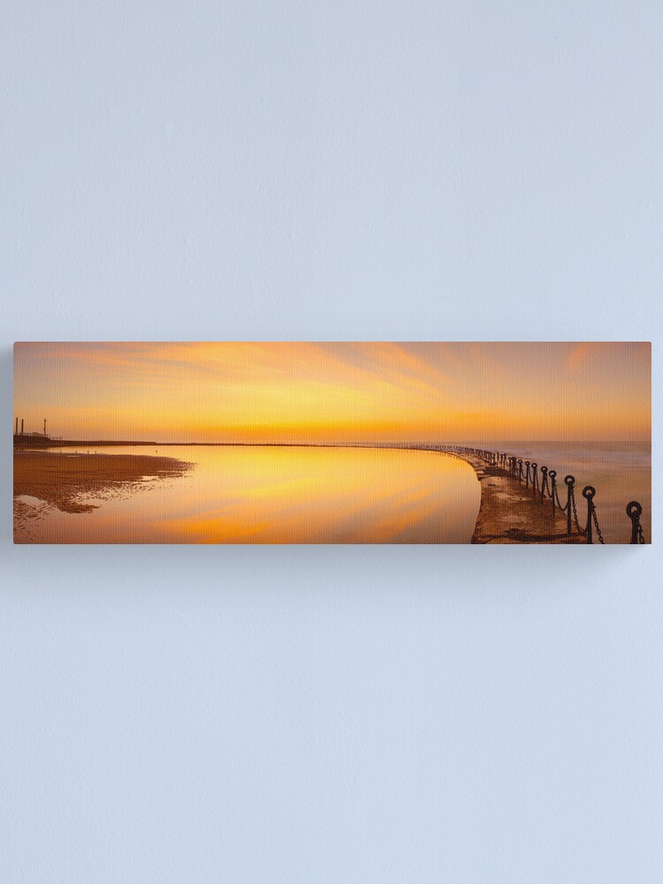 Thumbnail 1 of 3, Canvas Print, Canoe Pool, Newcastle, New South Wales, Australia designed and sold by Chockstone.