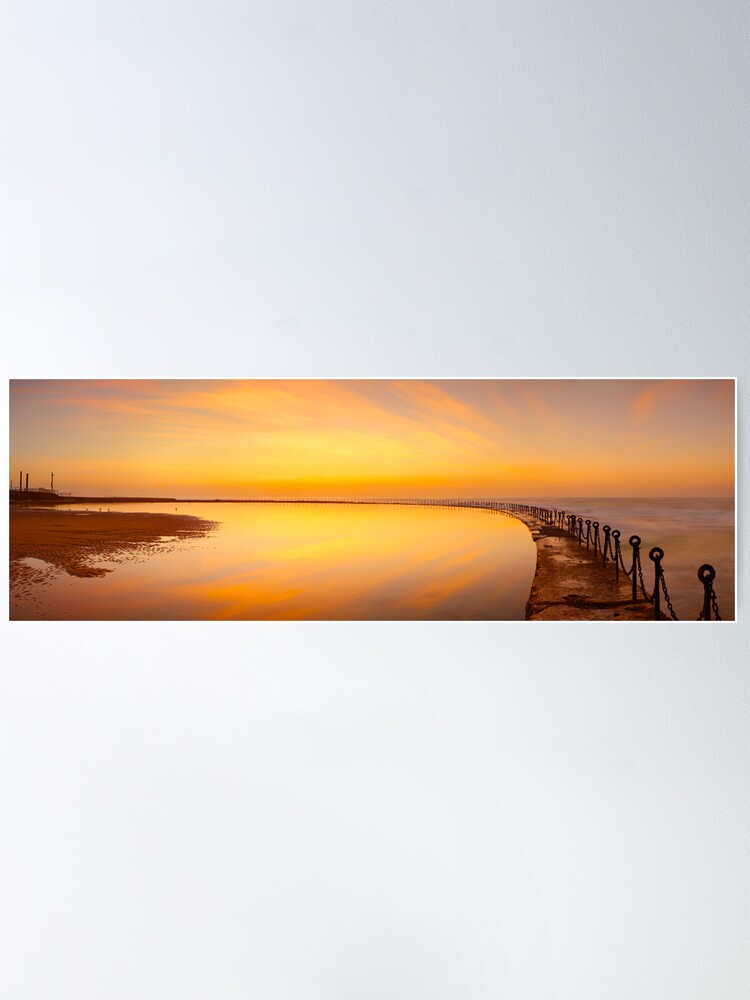Thumbnail 1 of 3, Poster, Canoe Pool, Newcastle, New South Wales, Australia designed and sold by Chockstone.