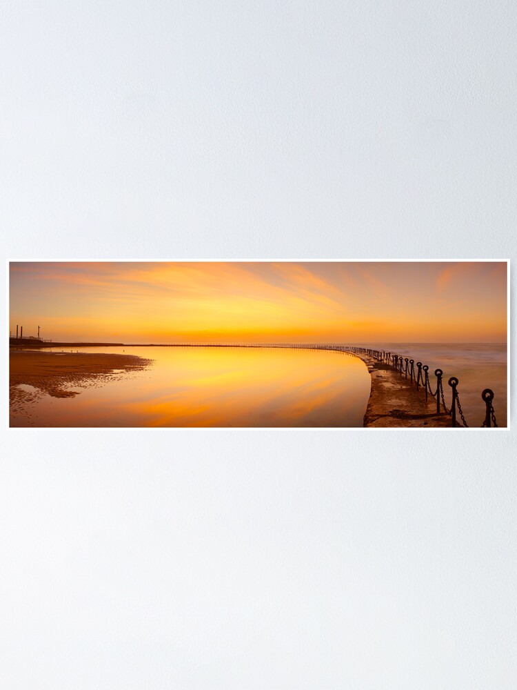 Thumbnail 1 of 3, Poster, Canoe Pool, Newcastle, New South Wales, Australia designed and sold by Chockstone.