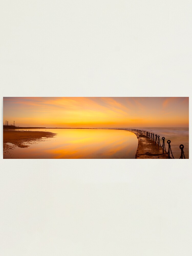 Thumbnail 1 of 3, Photographic Print, Canoe Pool, Newcastle, New South Wales, Australia designed and sold by Chockstone.