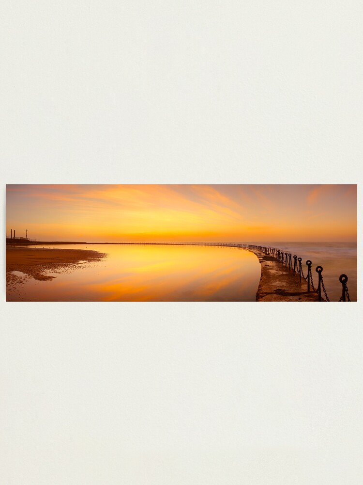 Thumbnail 1 of 3, Photographic Print, Canoe Pool, Newcastle, New South Wales, Australia designed and sold by Chockstone.