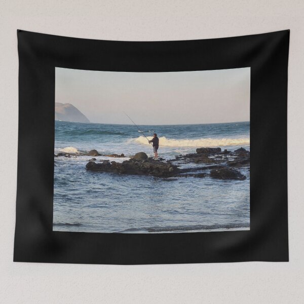 Item preview, Mngazana - Fisherman on the Rocks designed and sold by TeeZoneZtore.