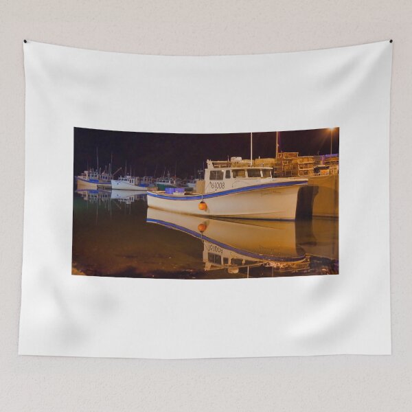 Item preview, Lobster Fleet at Rest designed and sold by colorfulbundles.