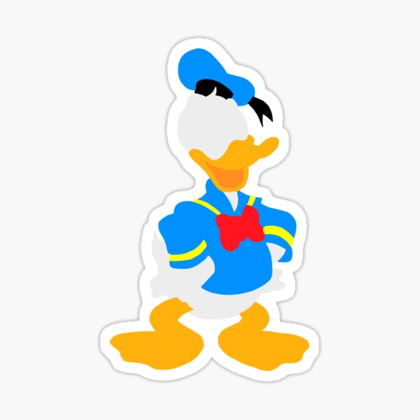 Donald Duck Sticker