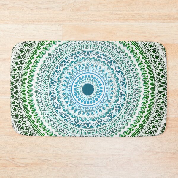 Item preview, Peacock colored mandala. designed and sold by Mandala & More.