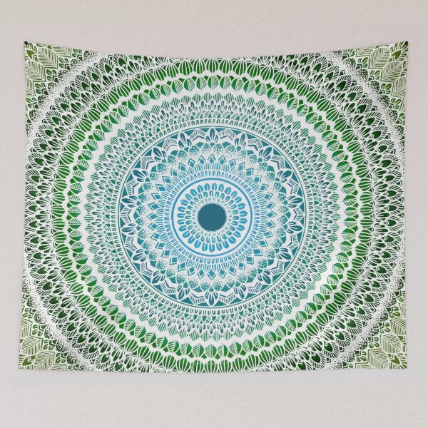 Item preview, Peacock colored mandala. designed and sold by Mandala & More.