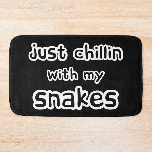 Item preview, just chillin with my snakes designed and sold by LoveLifeRandom.