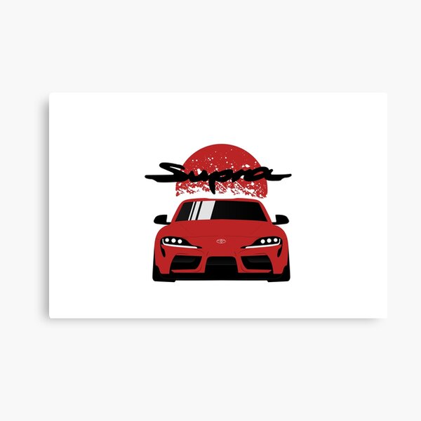 New Toyota Supra Canvas Print