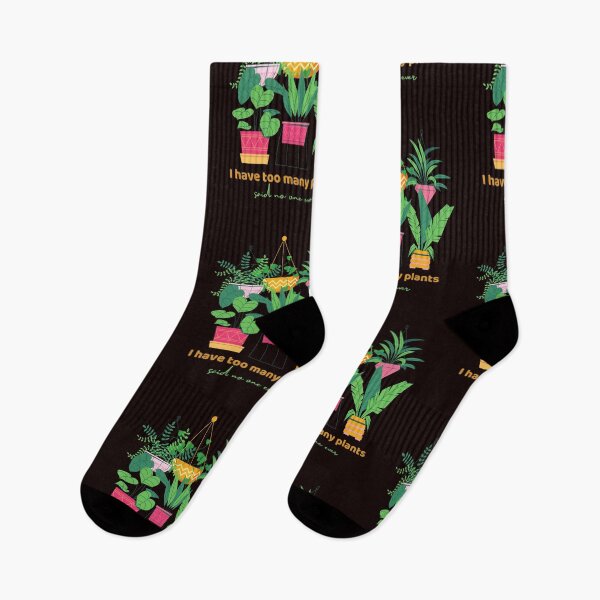 Item preview, Too many plants designed and sold by OnlyGoodVibesZ.