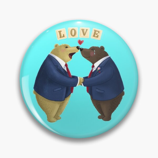 Item preview, Marriage bears designed and sold by scrapyardbfs.