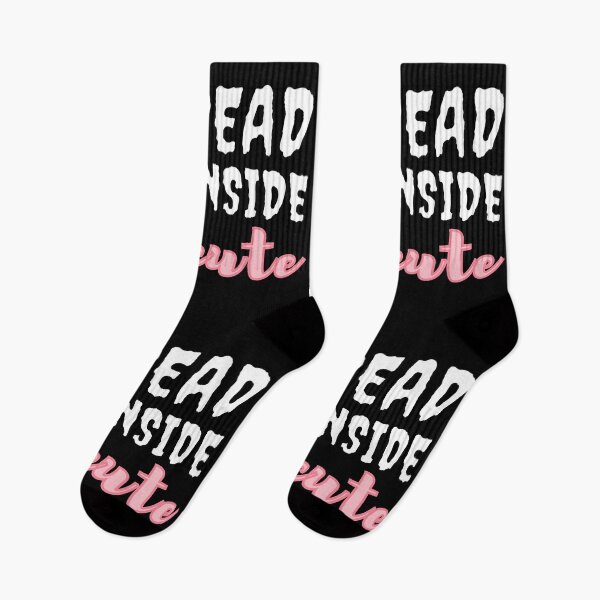 Item preview, I'm Dead Inside But Cute - Cute Pink Skull designed and sold by m95sim.