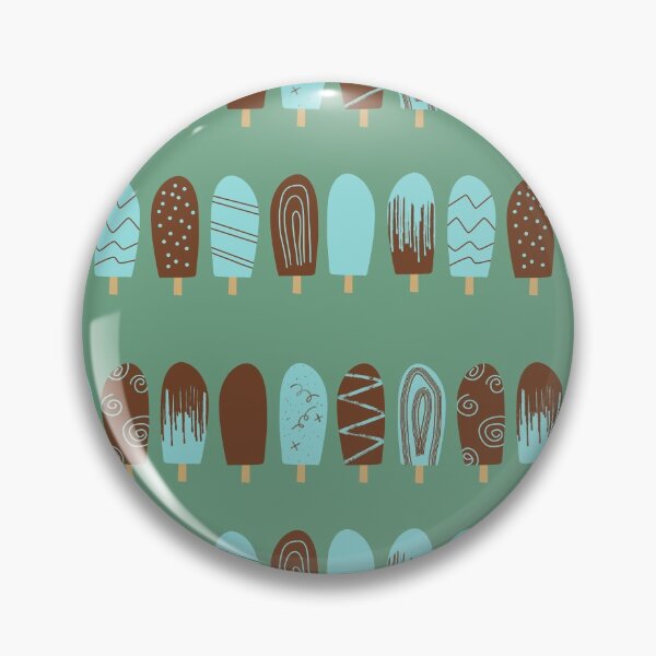 Item preview, Choco mint popsicles in green designed and sold by Lwahniarts.