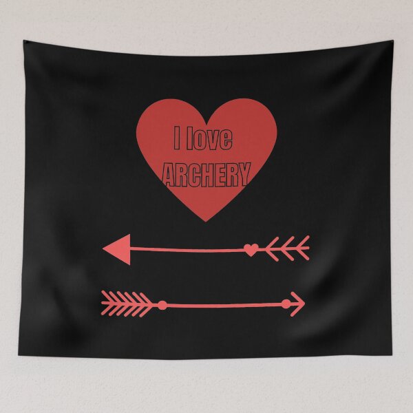 Item preview, I love archery  designed and sold by crikz.