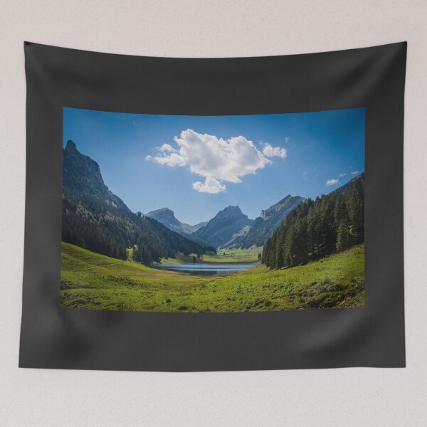 Item preview, Swiss Alps and the Sämtiser See designed and sold by Elsterart.