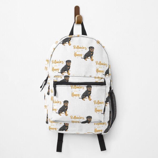 Item preview, Rottweilers Make Me Happy! Especially for Rottweiler Dog Lovers! designed and sold by rs-designs.