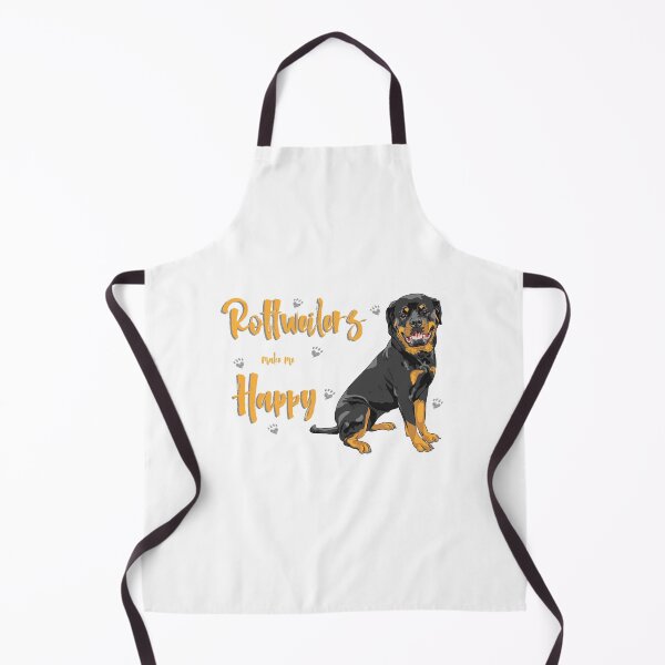 Item preview, Rottweilers Make Me Happy! Especially for Rottweiler Dog Lovers! designed and sold by rs-designs.
