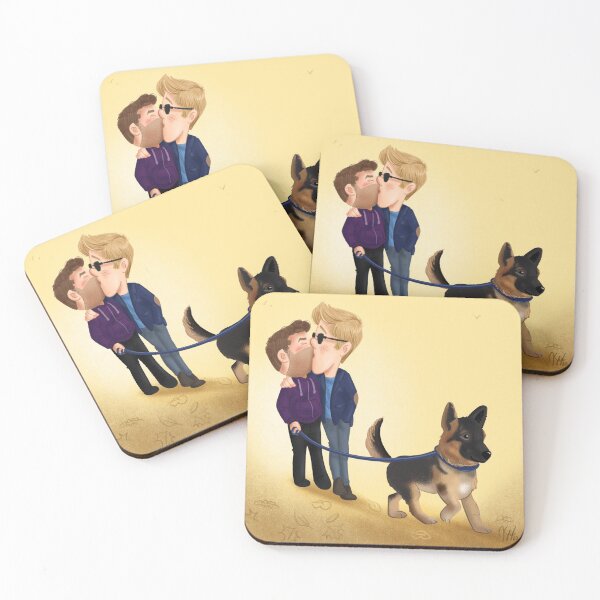 Item preview, Dog walking designed and sold by scrapyardbfs.