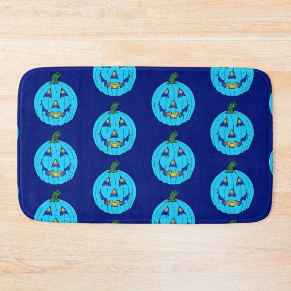 Item preview, Blue Glowing Jack-O-Lantern Pumpkin designed and sold by Deborah Camp.