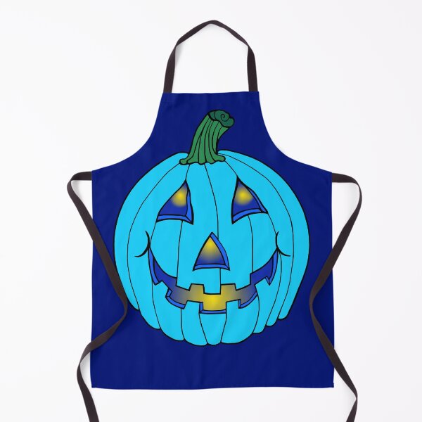 Item preview, Blue Glowing Jack-O-Lantern Pumpkin designed and sold by Deborah Camp.