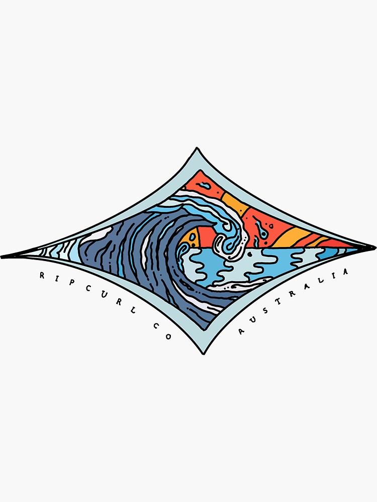 "Rip Curl Australia " Sticker for Sale by hartsell23 Redbubble