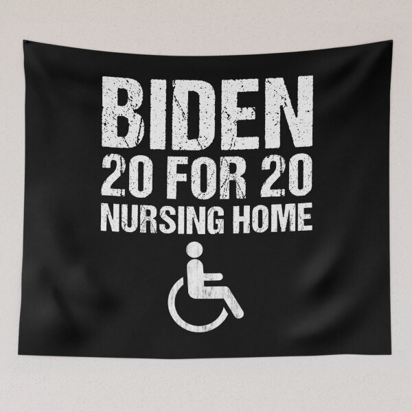 Item preview, Biden For Nursing Home 2020 Great Retro Design Funny Anti Joe Biden Vintage designed and sold by naworas.
